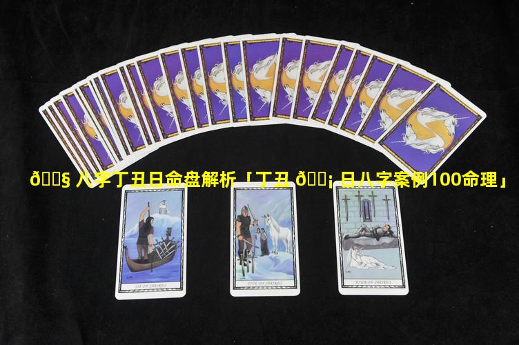 🐧 八字丁丑日命盘解析「丁丑 🐡 日八字案例100命理」